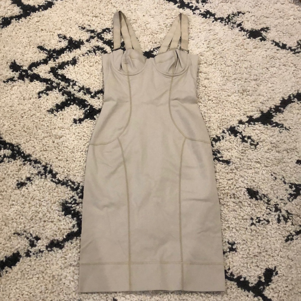 Dolce & Gabbana Tan Strappy Dress